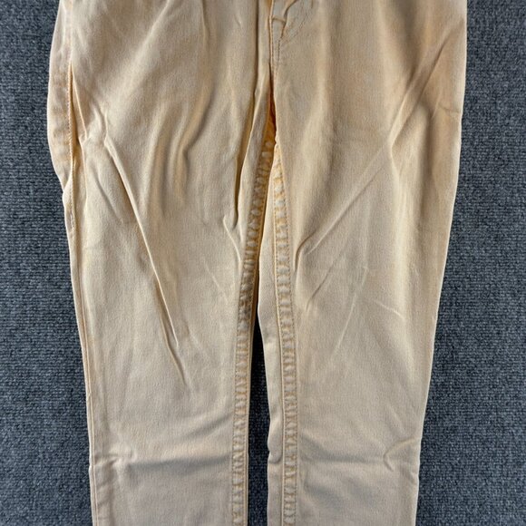 True Religion Jeans Women Yellow Cotton Blend Stretch Urban Skinny ACTL 28X28 - Picture 4 of 15